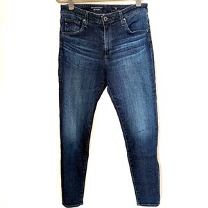 AG Adriano Goldschmied The Farrah Skinny Jeans – High Rise – Dark Wash – Size 30